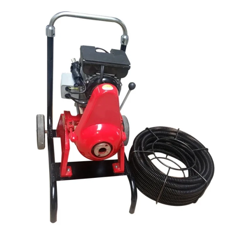 Sewer Dredger Toilet Floor Dredge the outdoor main pipe Big Motor Power Electric Pipe Dredging Machine