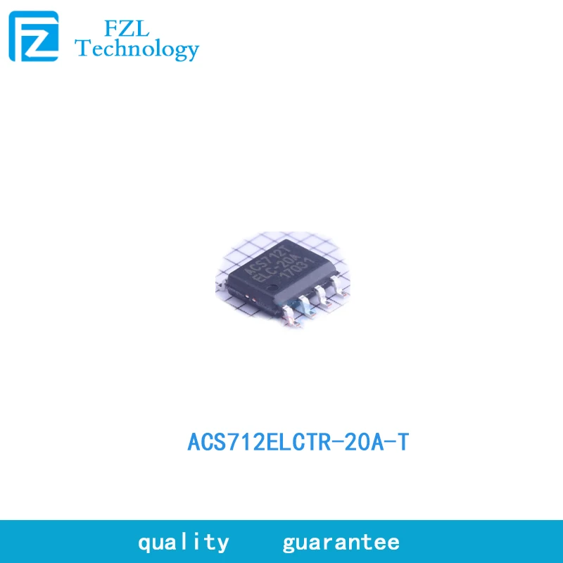 10pcs ACS712ELCTR-20A-T ACS712TELC-20A current sensor SOIC-8 brand new genuine