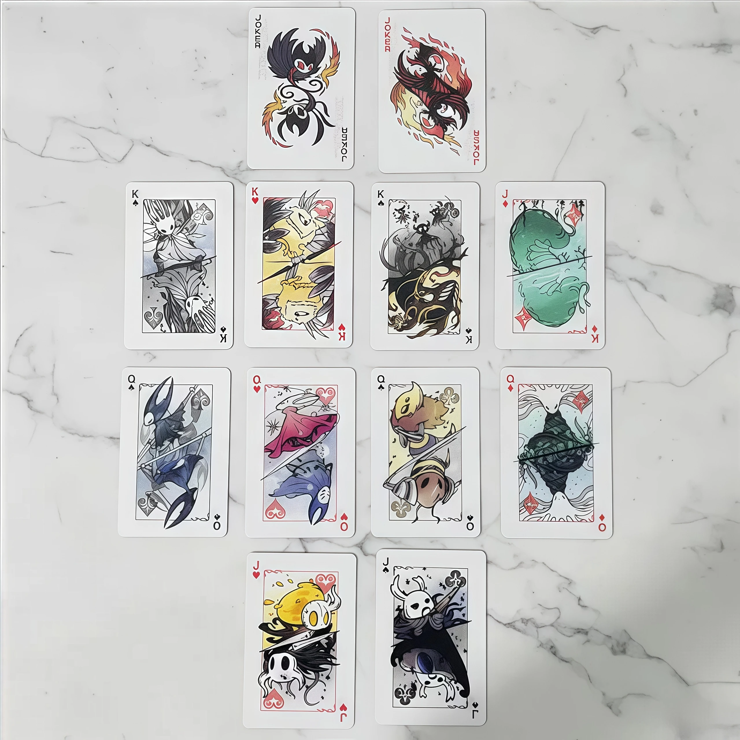 Hollow Knight Standard Poker Card Family Party Board Game Playing Cards Group Portable Creative Board Gift Collection Pokers image 6