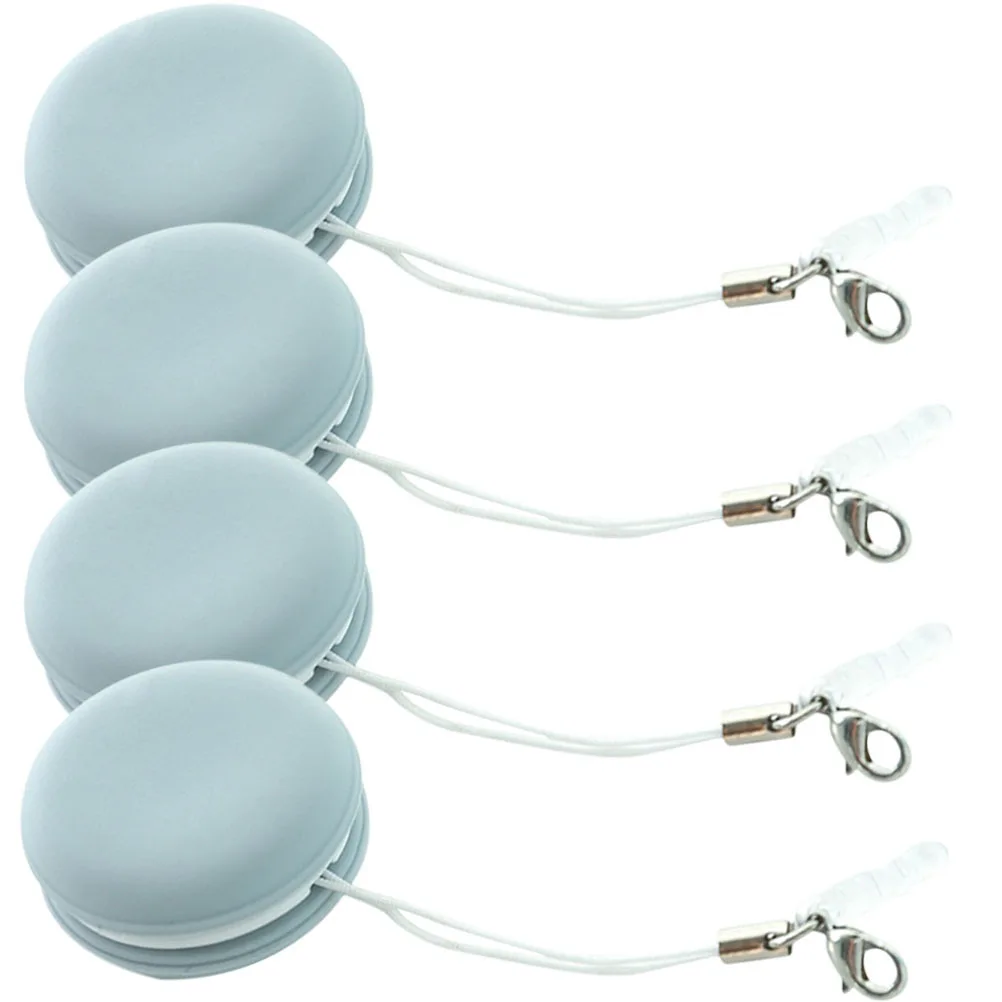 

4Pcs Screen Cleaner Wipes Macaron Shape Dust Smudge Remover Portable for Glasses Lens Electronic Cleaning Cloth Eyeglass Cleaner