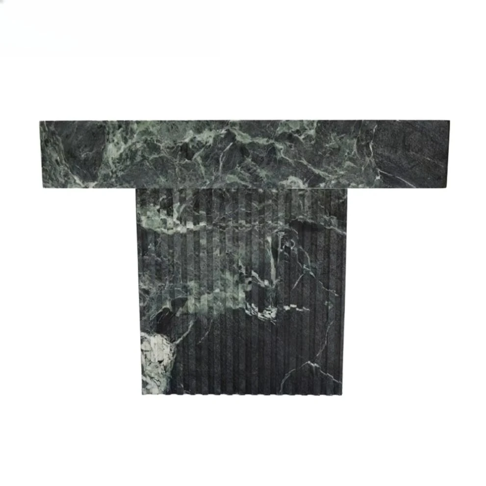xx-Modern Natural  Green Marble Bathroom Sink Hotel Home Villa Freestanding Basin for T Pedestal Use for Hospital Use*