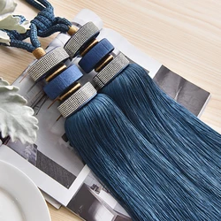 2 Pcs New European High-grade Curtain Hanging Ball Curtains Tassels Curtain Tiebacks Bandages Brushes Curtain Accessories