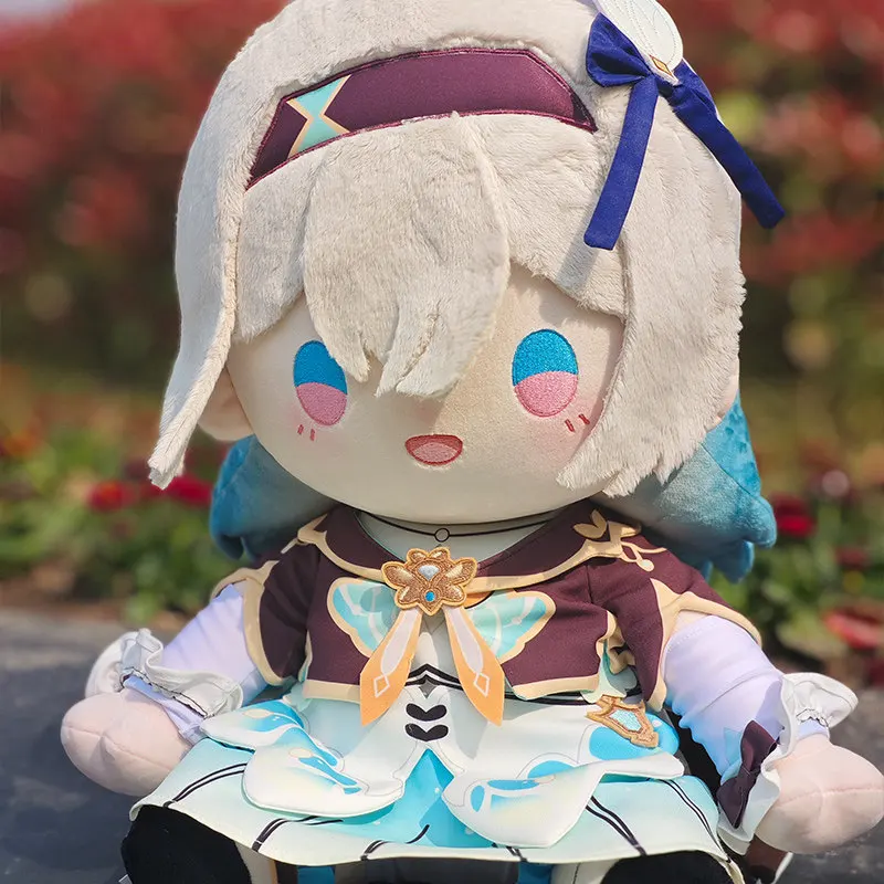 Honkai: Star Rail Firefly 40cm Sitting Plush Doll, Soft Cotton Stuffed Toy Pillow, Game Character Gift