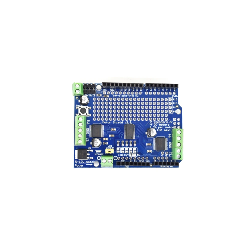 Picture 3: official IIC I2C TB6612 Mosfet Stepper Motor PCA9685 PWM Servo Driver Shield V2 For Arduino Robot PWM Uno Mega R3 Replace L293D