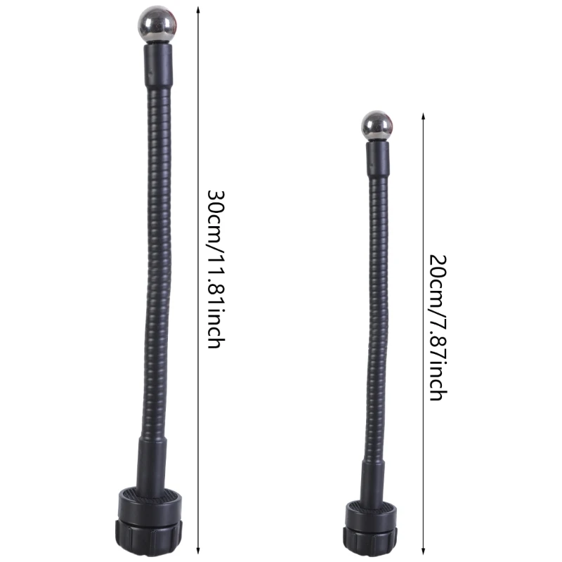 17mmダブルボールアダプター延長ロッド、360度回転ボールマウント延長付き、車載カップ＆ベント用携帯ホルダー