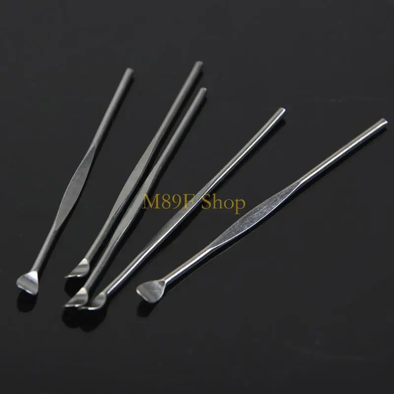 M89F 5Pcs Stainless Steel EarPick Cleaner Ear Pick Wax Curette Remover Care Tool Hot