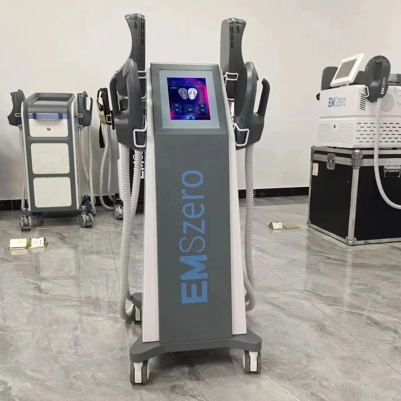 EMSzero RF 6500W 15 Tesla EMS Slimming Machine  Nova Body Sculpting 4 Handles RF Pelvic Muscle Stimulator Salon Equipment - view 4