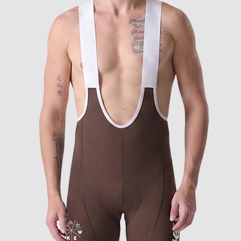 MKEW 2026 Herren-Latzhose Race Fit Schnelltrocknend und Atmungsaktives Gewebe mit Hochdichter Polsterung für Lange Fahrten – Detail 18