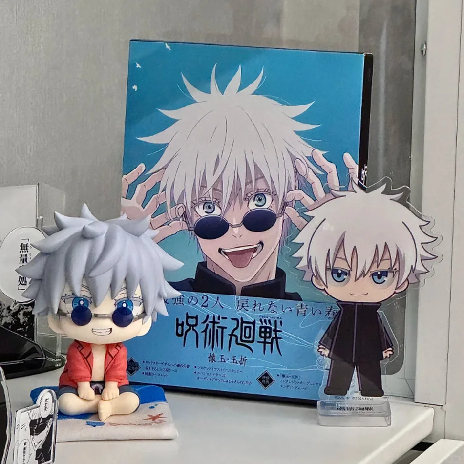 

Аниме-фигурка Jujutsu Kaisen: Годжо Сатору, Q-версия, кукла, статуэтка Гето Сугуру, 10 см, ПВХ-модель, игрушка, подарок на день рождения