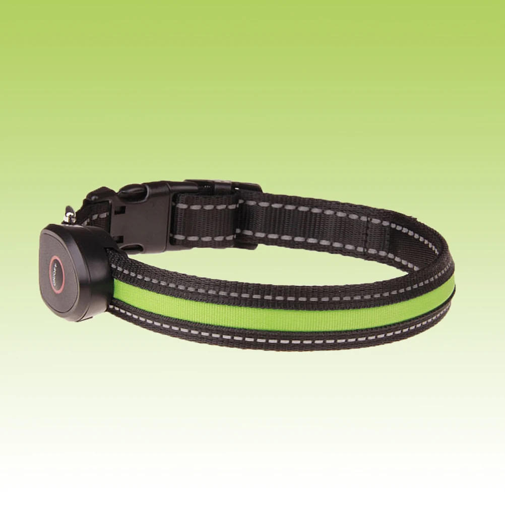 

LED Glowing Dog Collar Necklaces Light up Rechargeable Lighted Collars Waterproof for Dogs Walking Accessories Night