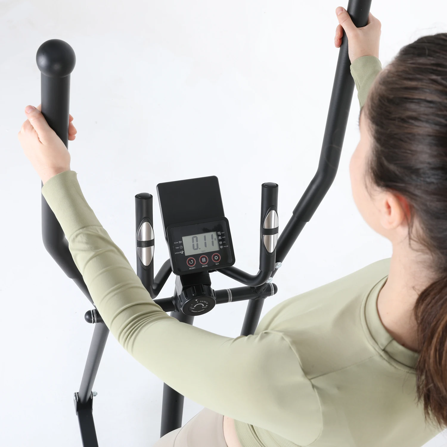 Machine elliptique d'entraîneur de croix de Chine de vélo d'entraîneur elliptique magnétique à la maison professionnelle à vendre nouvellement