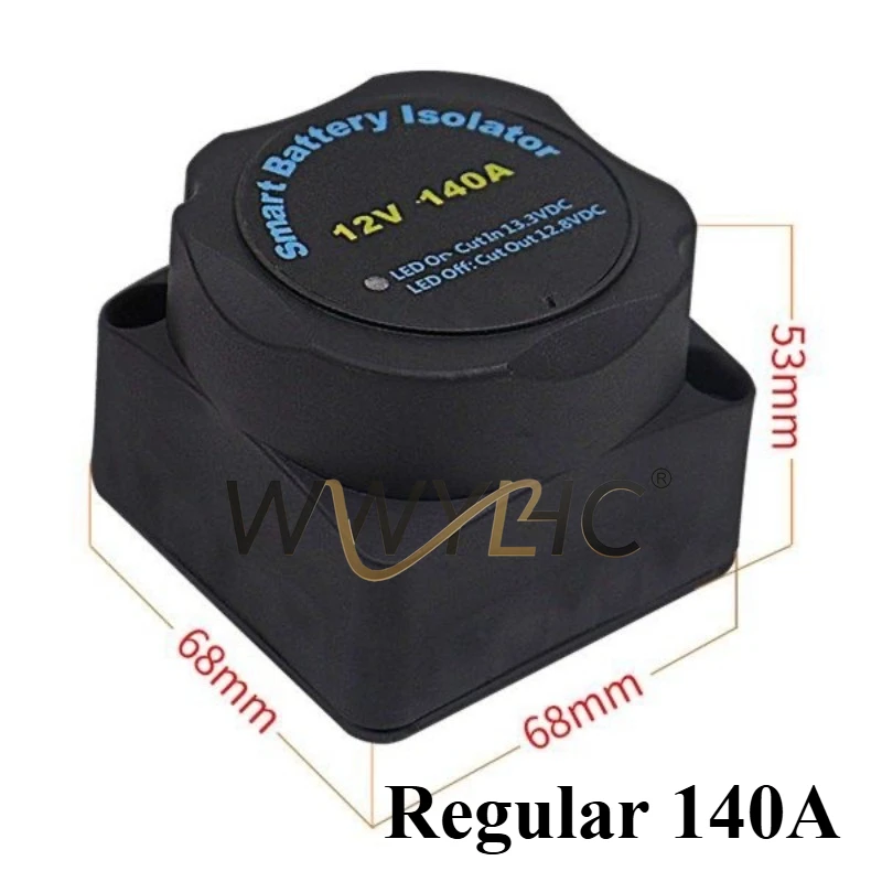 

Suitable for Feixu, RV, Off-road Vehicle, Dual Battery Isolator 150A 250A Battery Isolator, Digital Display Intelligence