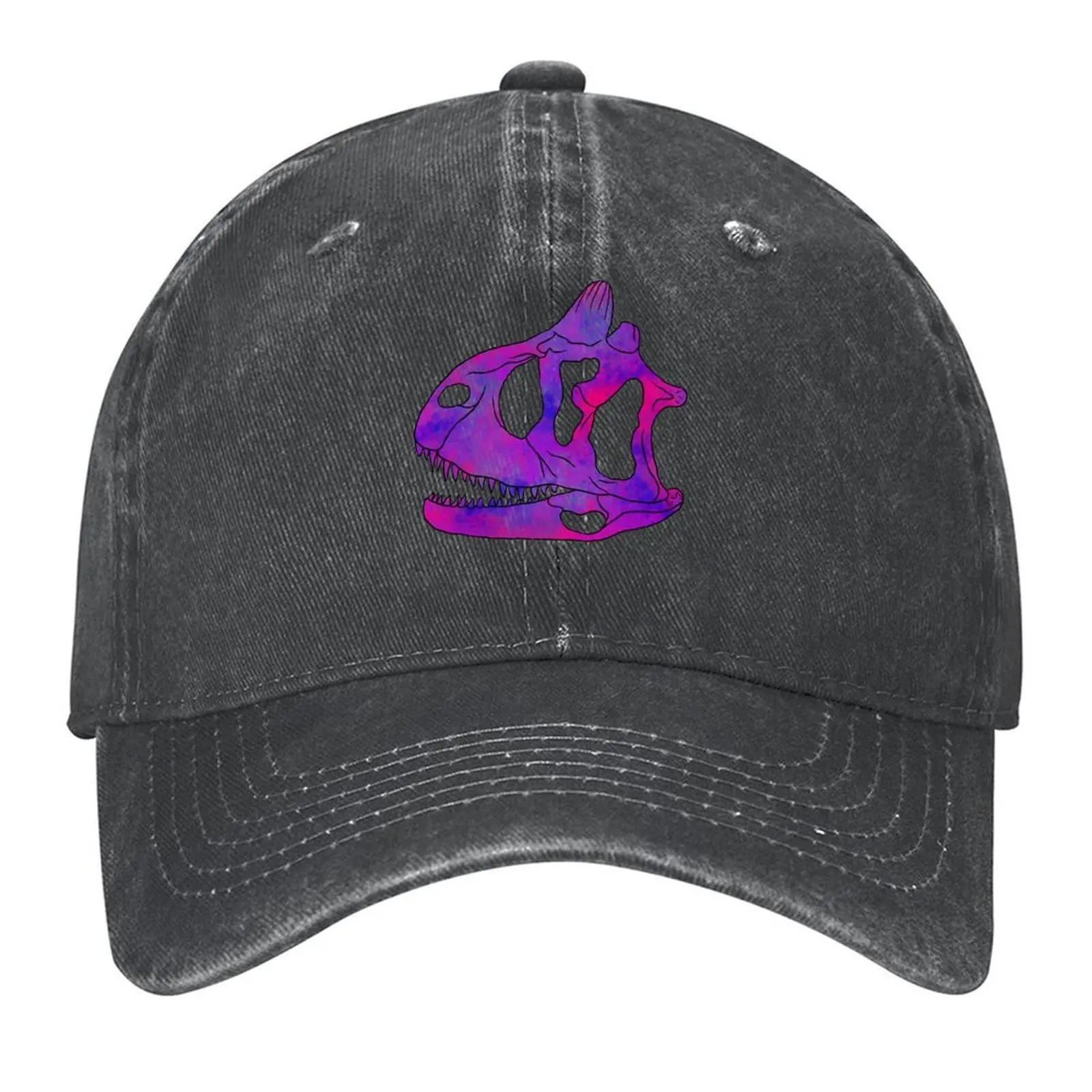 

Carnotaurus Skull (Pride - Bi) Baseball Cap luxury woman cap Anime Hat Dropshipping Thermal Visor Luxury Woman Men's