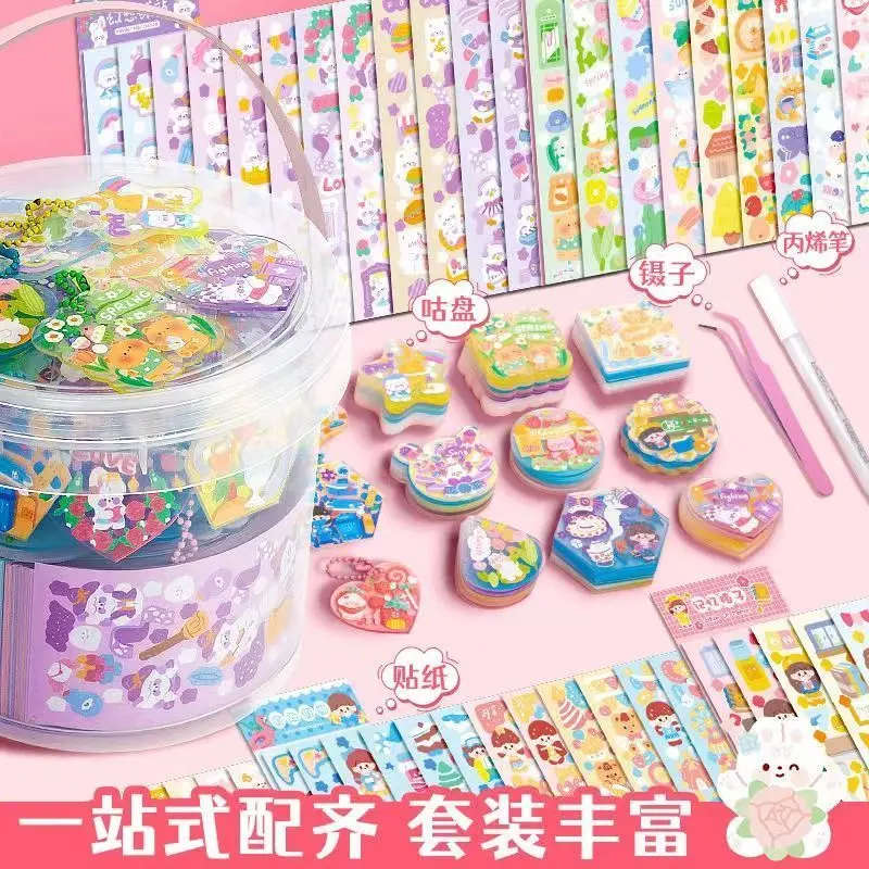 Acrylic Disc DIY Gooka Sticker Gooka Set Gooka Sticker  Cheap Kawaii Stationery