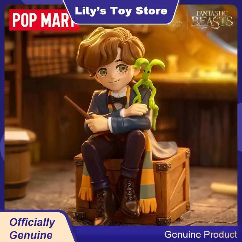 

In Stock Pop Mart Fantastic Beasts Series Blind Box Garage Kit Art Collection Decor Toy Animal Element Mystery Box Kids Gift