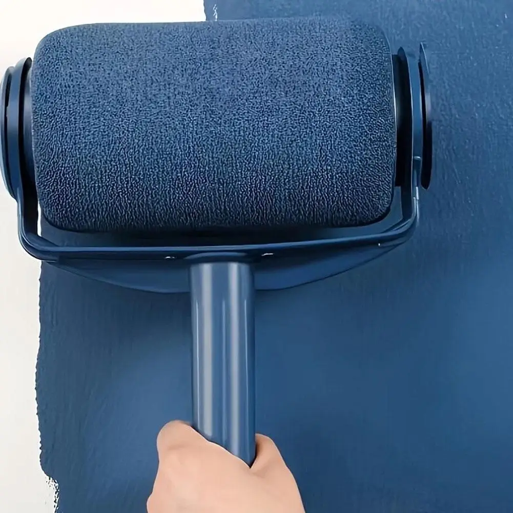 1PC spazzola a tamburo grande autoadescante per pennello da parete rullo di pittura pennello per rivestimento in spugna accessori per strumenti di costruzione