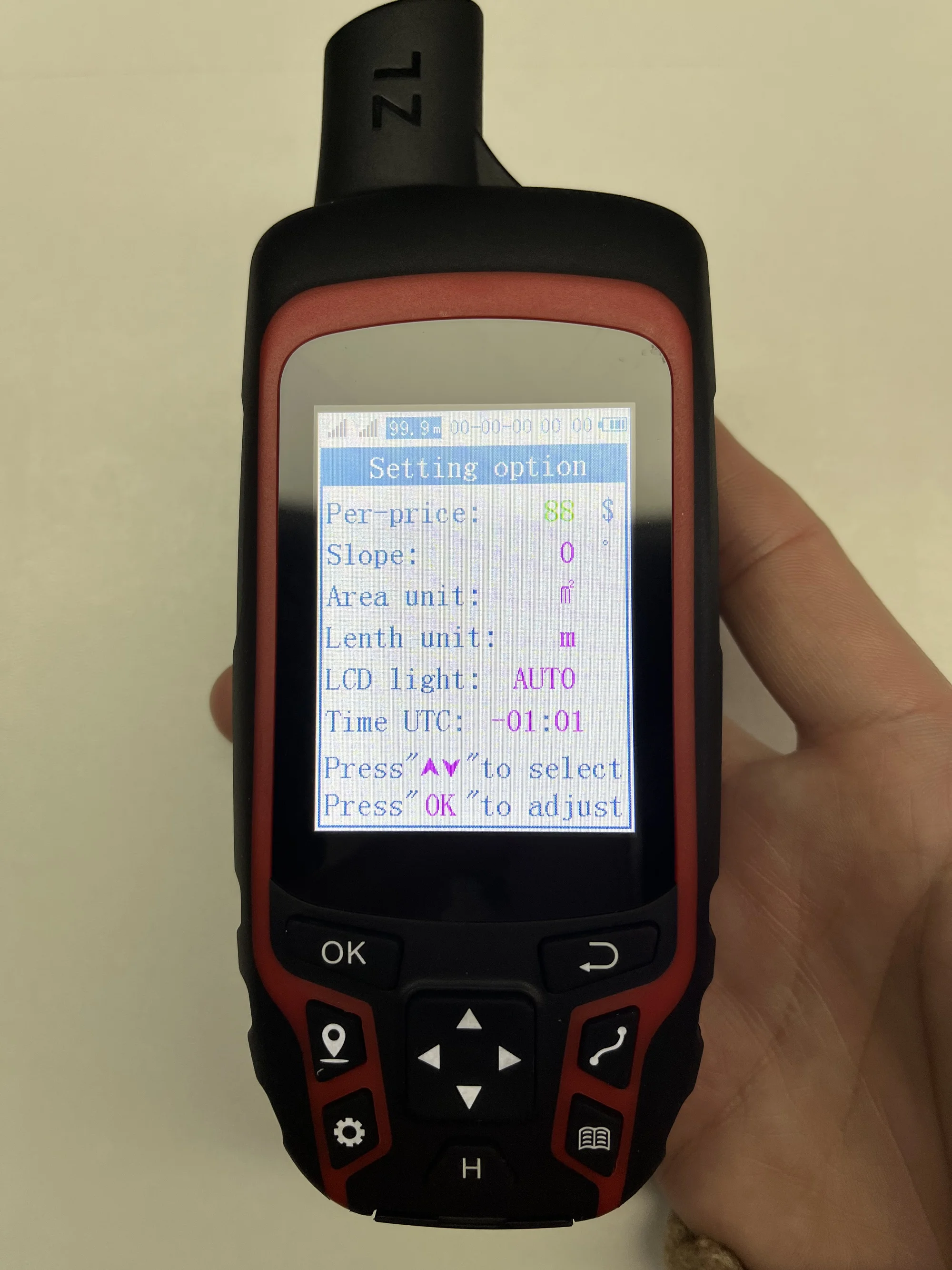 Imagem -02 - Handhold Gps para Camping e Agrimensura Alta Qualidade a6