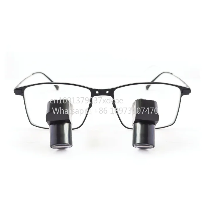 MICARE TTL Type ENM-350X Titanium Frame. Magnifying Glass Binocular . Surgical Loupes Ergo Surgical Loupes