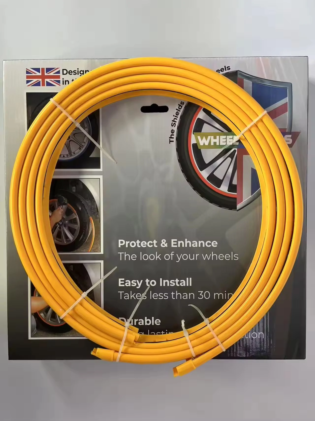 4 stks/set Universele Auto Stijlvol Voor 12 "-24" Auto/Vrachtwagen Legering Gator Beschermende Velgbeschermer Goede Kwaliteit
