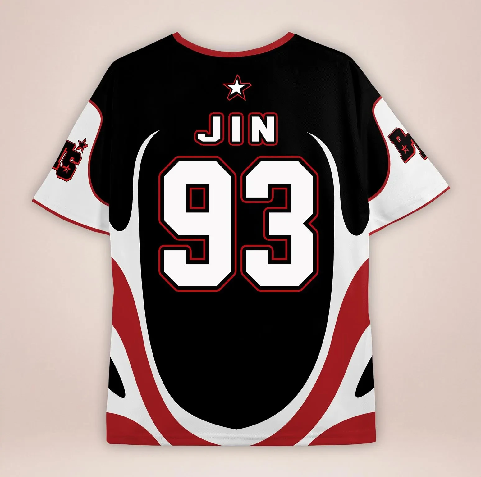 أرقام نمط كوريا K-Pop جيرسي اختر الأعضاء! تي شيرت للجنسين قابل للتنفس وسريع الجفاف وناعم وقابل للتمدد ومريح وأنيق مقاس كبير