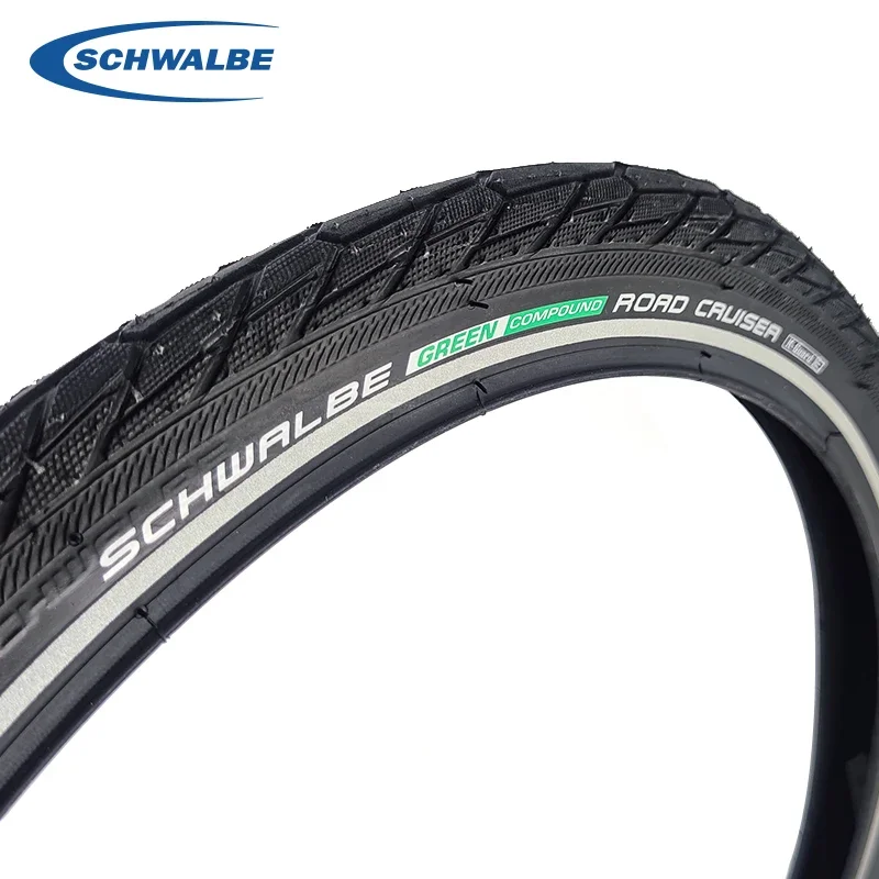 SCHWALBE ROAD CRUISER 20 Inch Black-Reflex Wired Bicycle Tire 47-406 20x1.75 for City Folding Bike Road Bike Cycling Parts