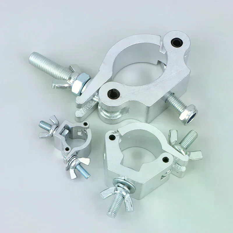 알루미늄 합금 무대 조명 트러스 클램프 DJ 조명 클램프 LED PAR 무빙 헤드 빔 스팟 클램프용 훅