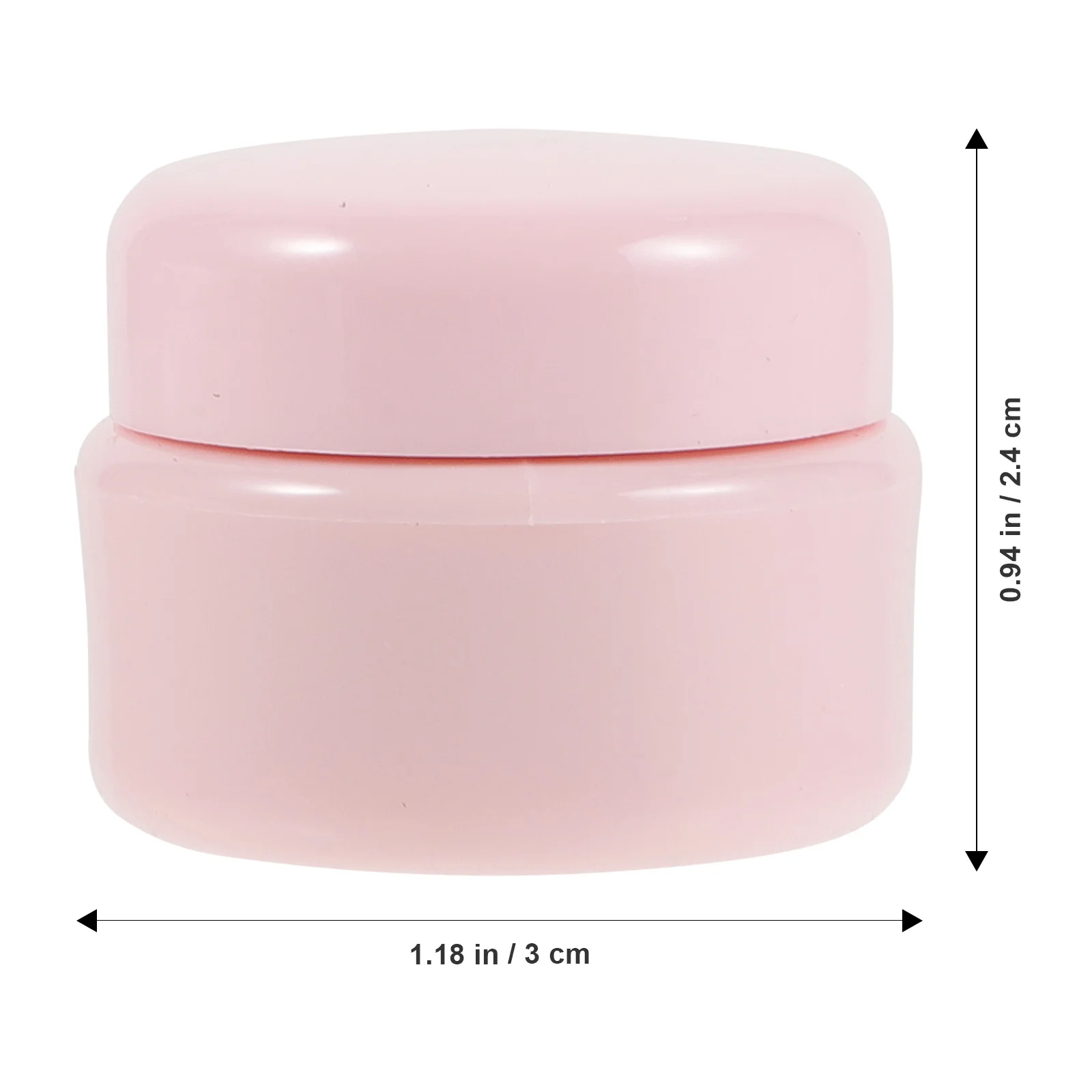 

12Pcs Small Refillable Jars Plastic Empty Cream Containers Leakproof Makeup Storage for Skin Care Plastic Box with Lids