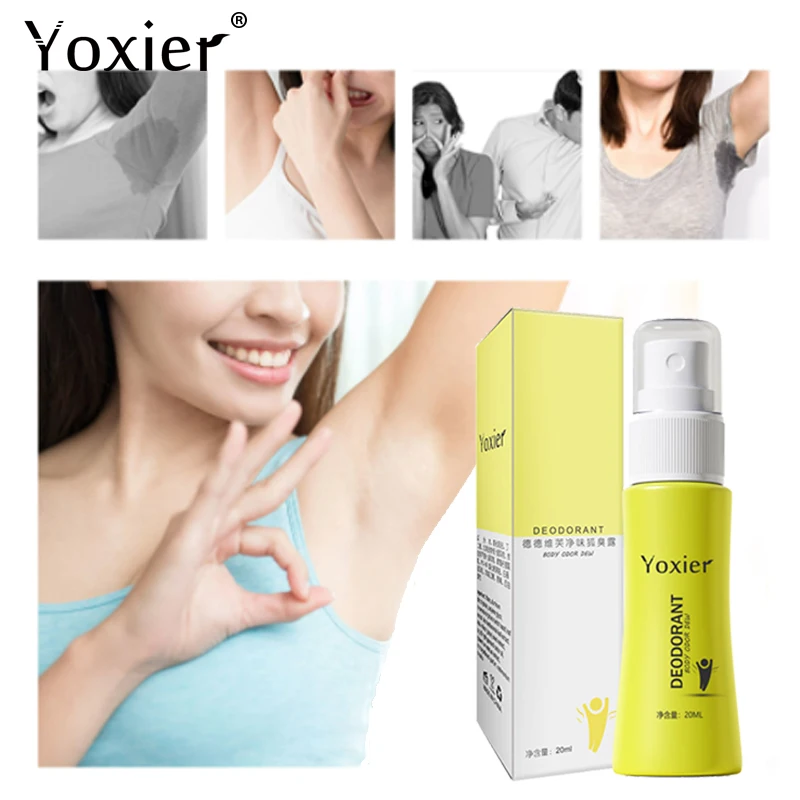 Armpit Deodorant Spray Long-Lasting Aromatic Antiperspirant Body Odor Perspiration In Summer Sweat Dry Men Women Body Care 20ml