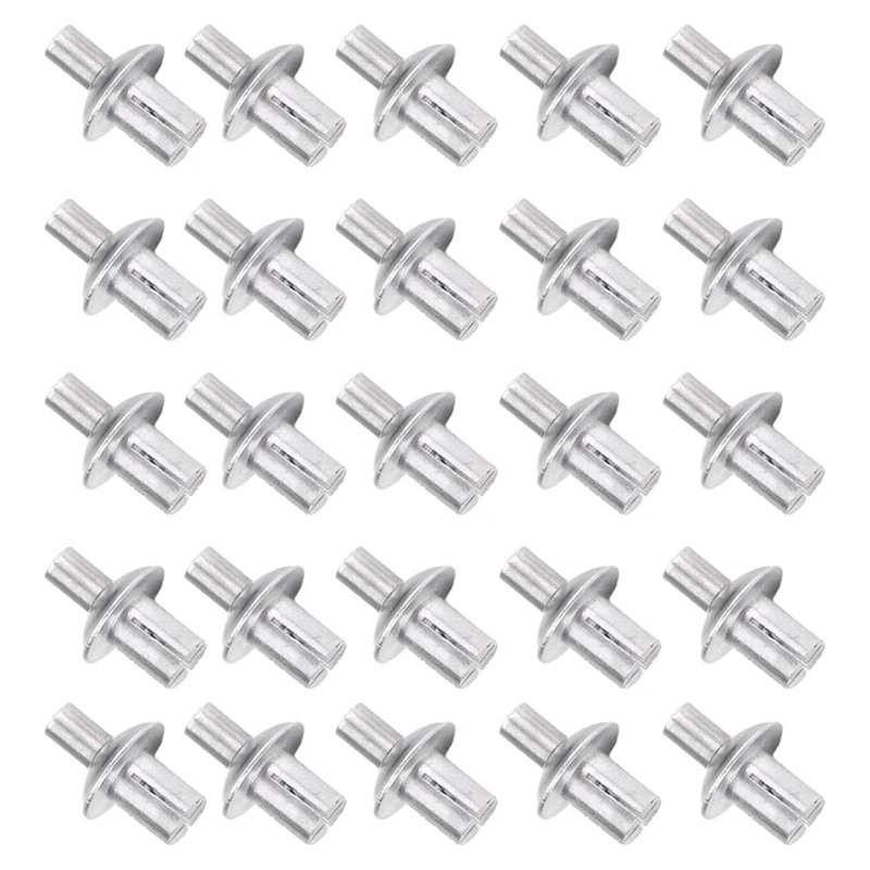 

Aluminum Core Rivets With Round Head 200Pc,Knock Type Expansion Aluminum Rivet,Half Round Head Hammer Drive Blind Rivets