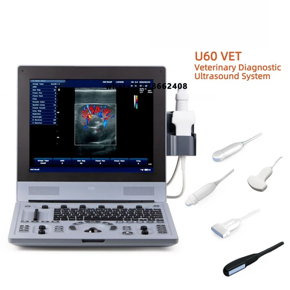 Edan U60 VET animal image scanning ultrasound machine, suitable for animal diagnostics such as dogs, cats, pigs, etc