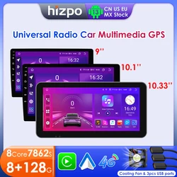 Hizpo Android 13 Car Radio Autoradio 2 Din 9