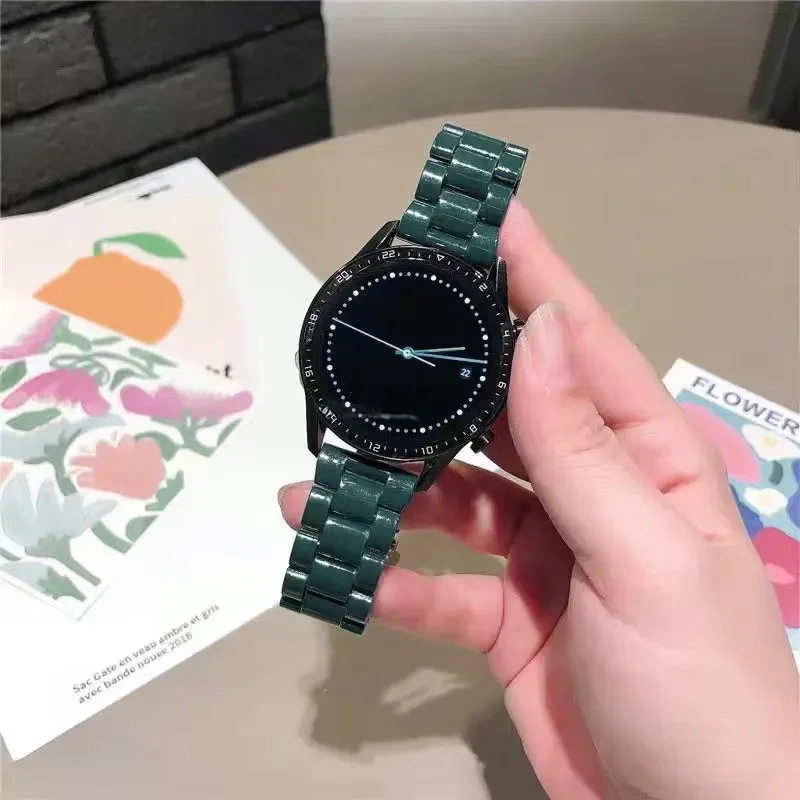 Candy strap For Samsung Galaxy watch 7/FE/6/5pro/Classic/Active 2/Gear S3 20-22mm watch band resin bracelet Huawei GT 2/2e/3 pro