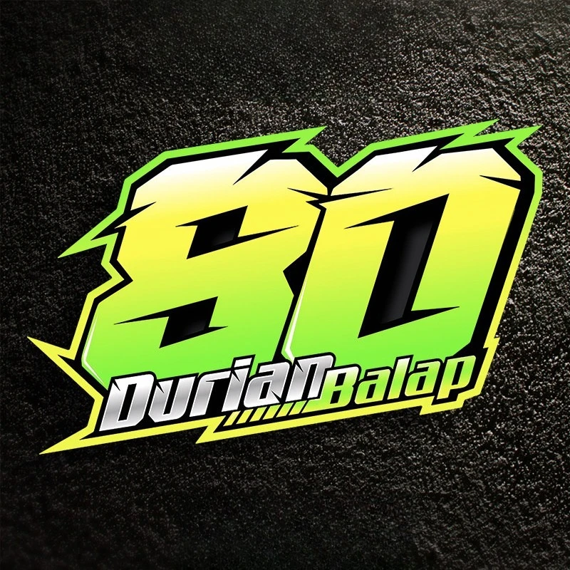 

Yellow Green Silver Black Racing Number Stickers, Waterproof Vinyl Decals for Car Motorcycle Helmet