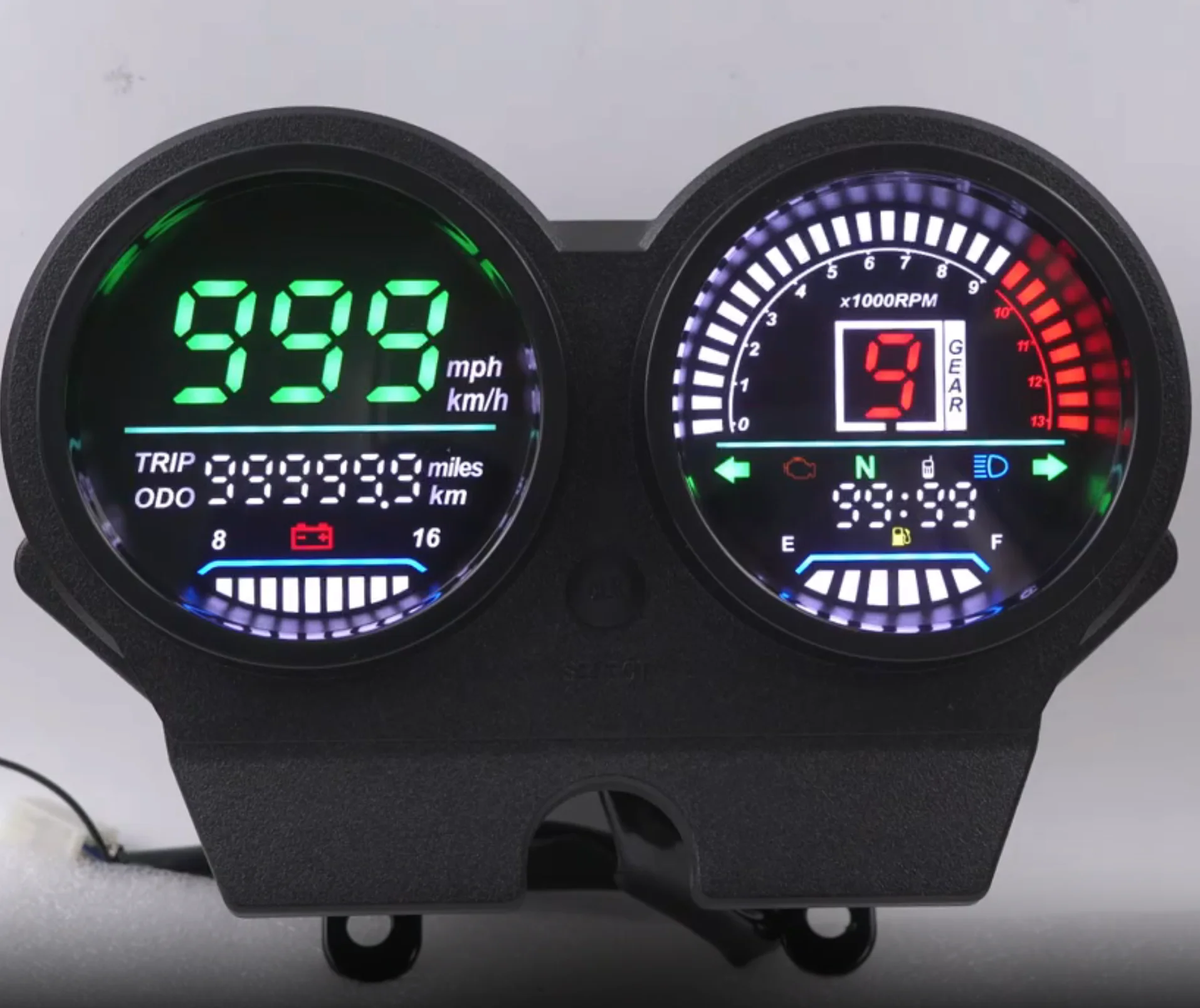 Picture 6: New Arrival Motorcycle Speedometer Digital Xpress-125 Motorcycle Kilometer