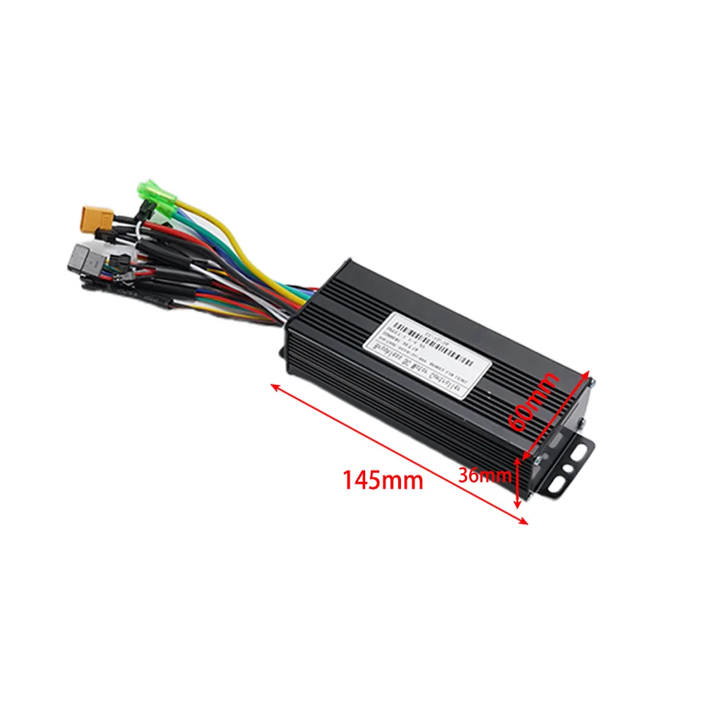 JN 24/36/48V E-Bike E-Scooter Sine Wave 30A 750/1000W SM Three Mode Brushless Controller For UART No.2 Protocol Controller