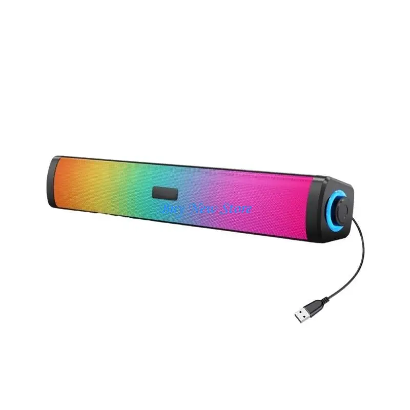 

20CE Multiple Device Compatible Soundbar with Clear Sound and LED Light Show