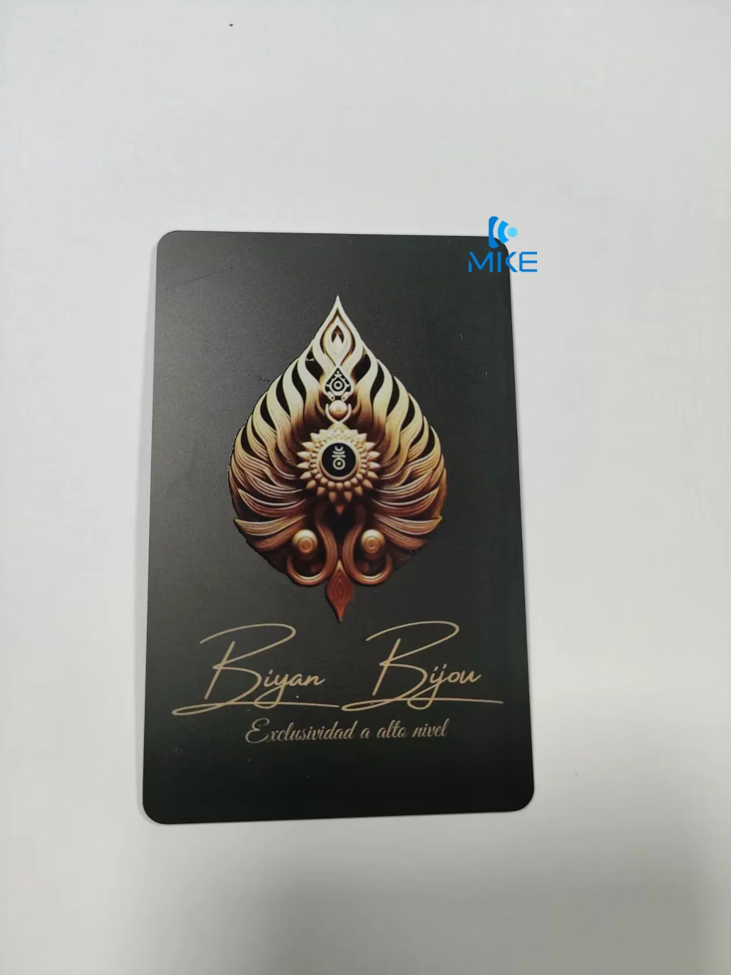 Brushed Black Membership Gift Business Plastic Pvc Cards