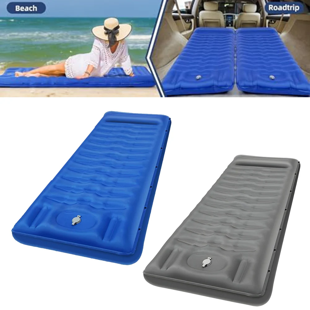 

196*66*13CM Outdoor Camping Inflatable Mat Pad Ultra-light Thick Moisture-proof Inflatable Bed Portable Tent Sleeping Mat Foot