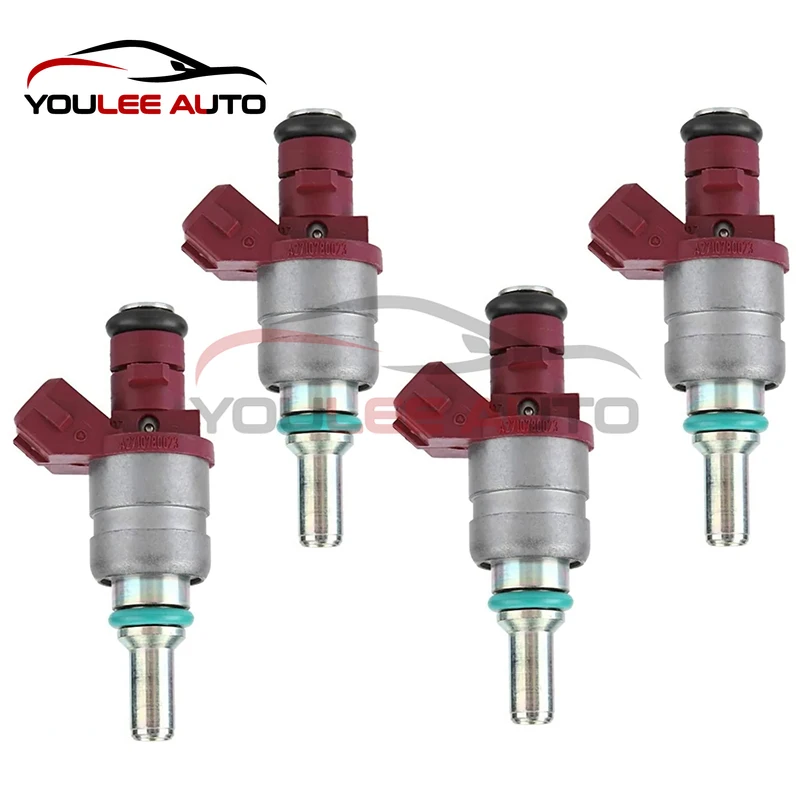 Bico injetores de combustível, 4 unidades, a2710780023 2710780023 para mercedes-benz w203 cl203 s203 c209 w211 s211 r171 1.8l acessórios para carro