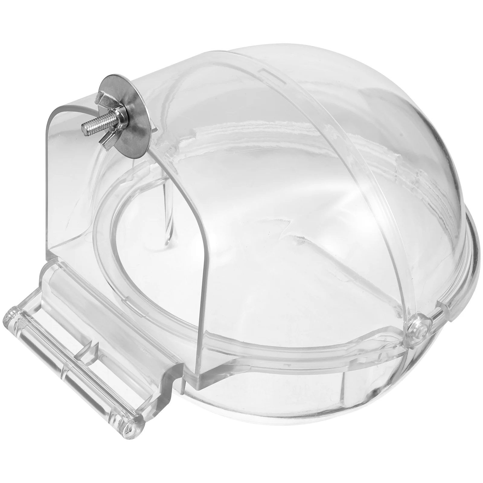 

Bath For Cage Plastic Parrot Bathing Tub Leak-Proof Hanging Bird Cage Accessory Smooth Edge Bird Shower Box For Small Birds