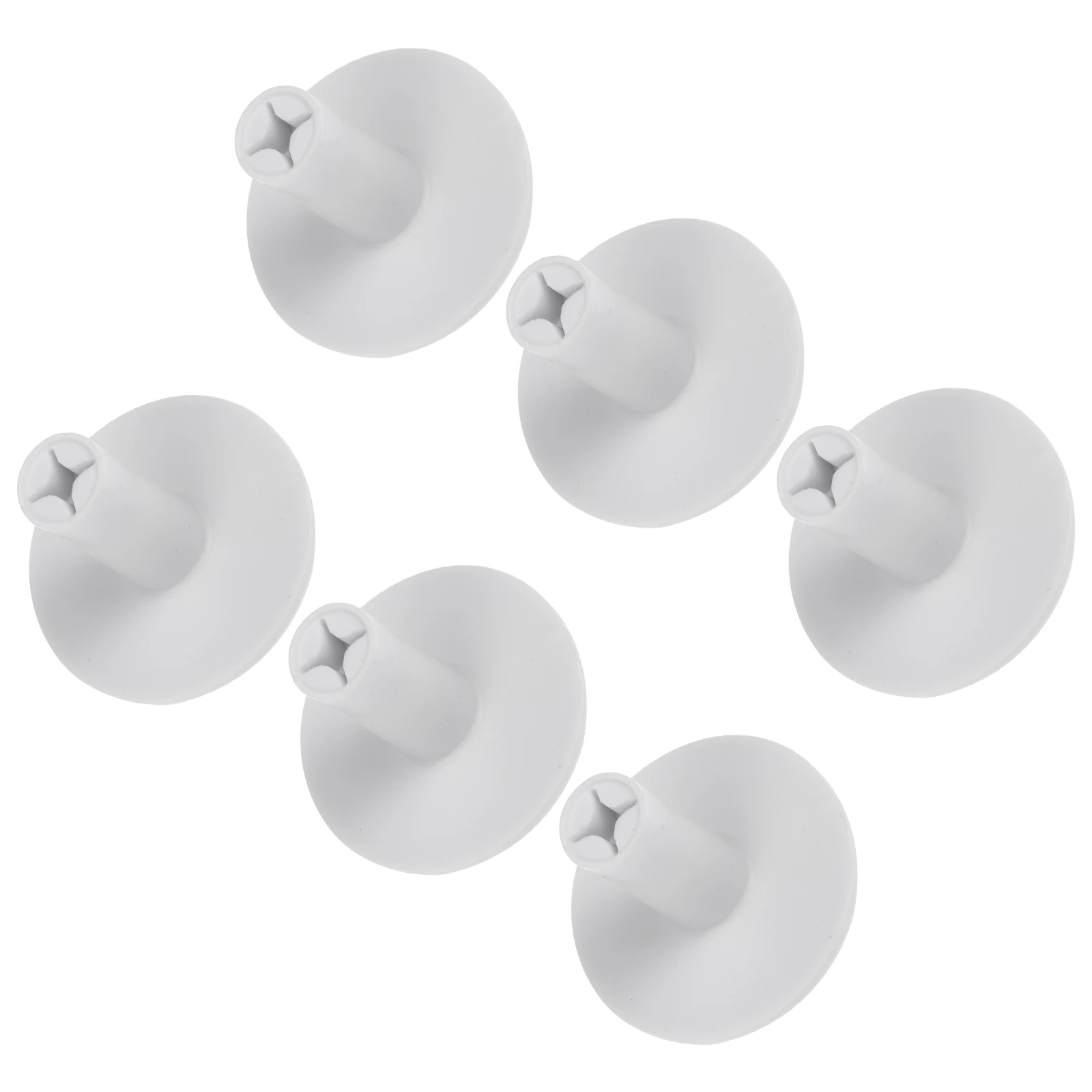 

6pcs Golf Tee Ball Holder for Mini Training Tees TPR Mats Driving Range Base Lightweight Durable High Grade Material Golfs Tees