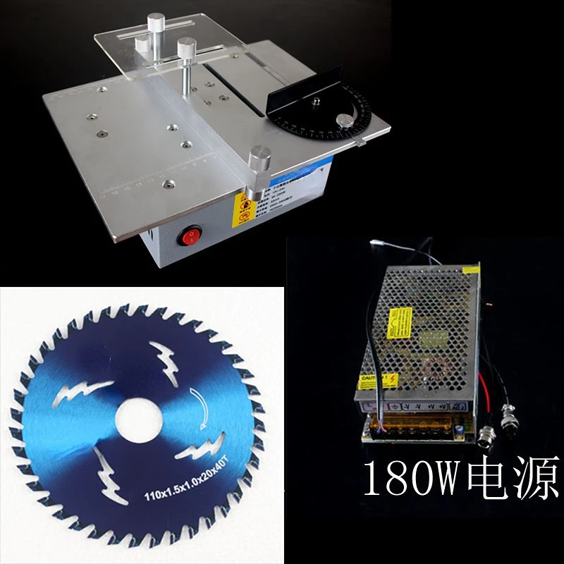 Miniature table saw model Precision electric saw Small table saw Small cutting machine