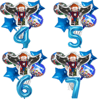 ROBLOX Birthday Balloons Set Number Balloon Suit Foil Ballon Cartoon Birthday Party Supplies Decorative Tools Baby Shower Gift