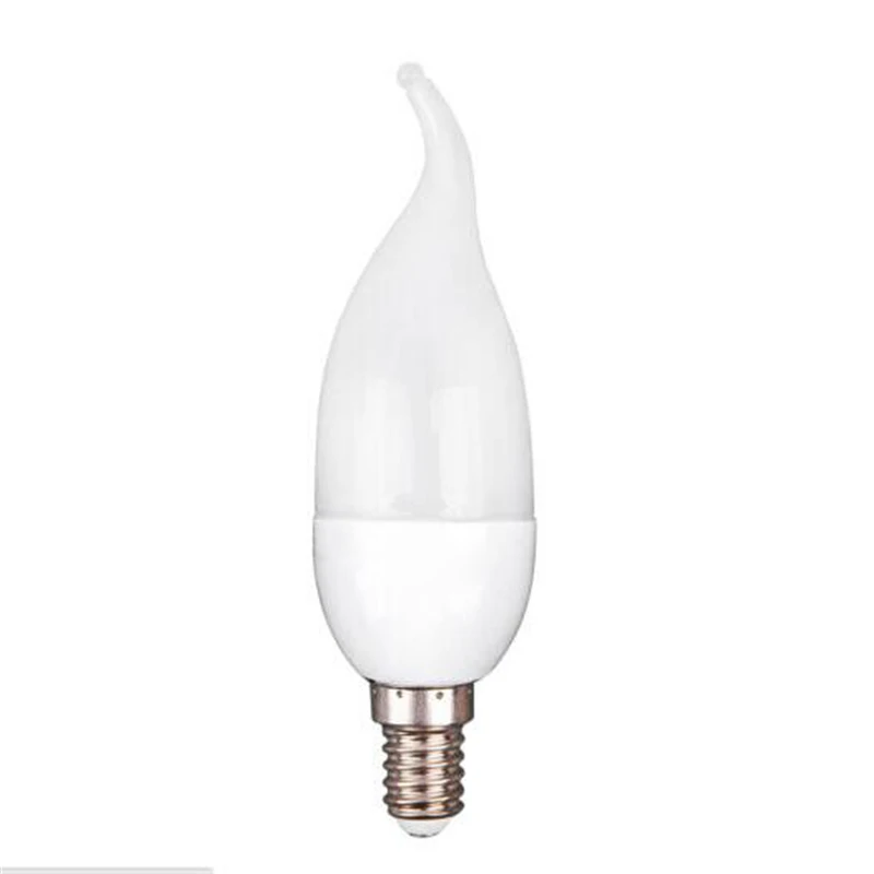 1/5/10Pcs E14 LED Candle Bulb Light Energy Saving Lamp 220V 5W 7W 10W Bombilla Lampara Chandelier Home Decoration Spotlight