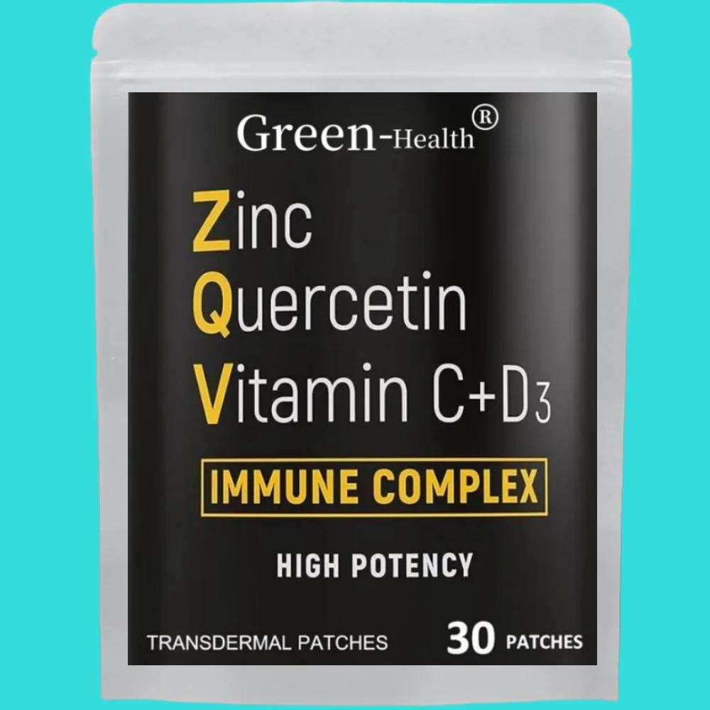 Immune Support Transdermal Patches Vitamin C Vitamin D3 Immune Support -30 Patches One Month Supply