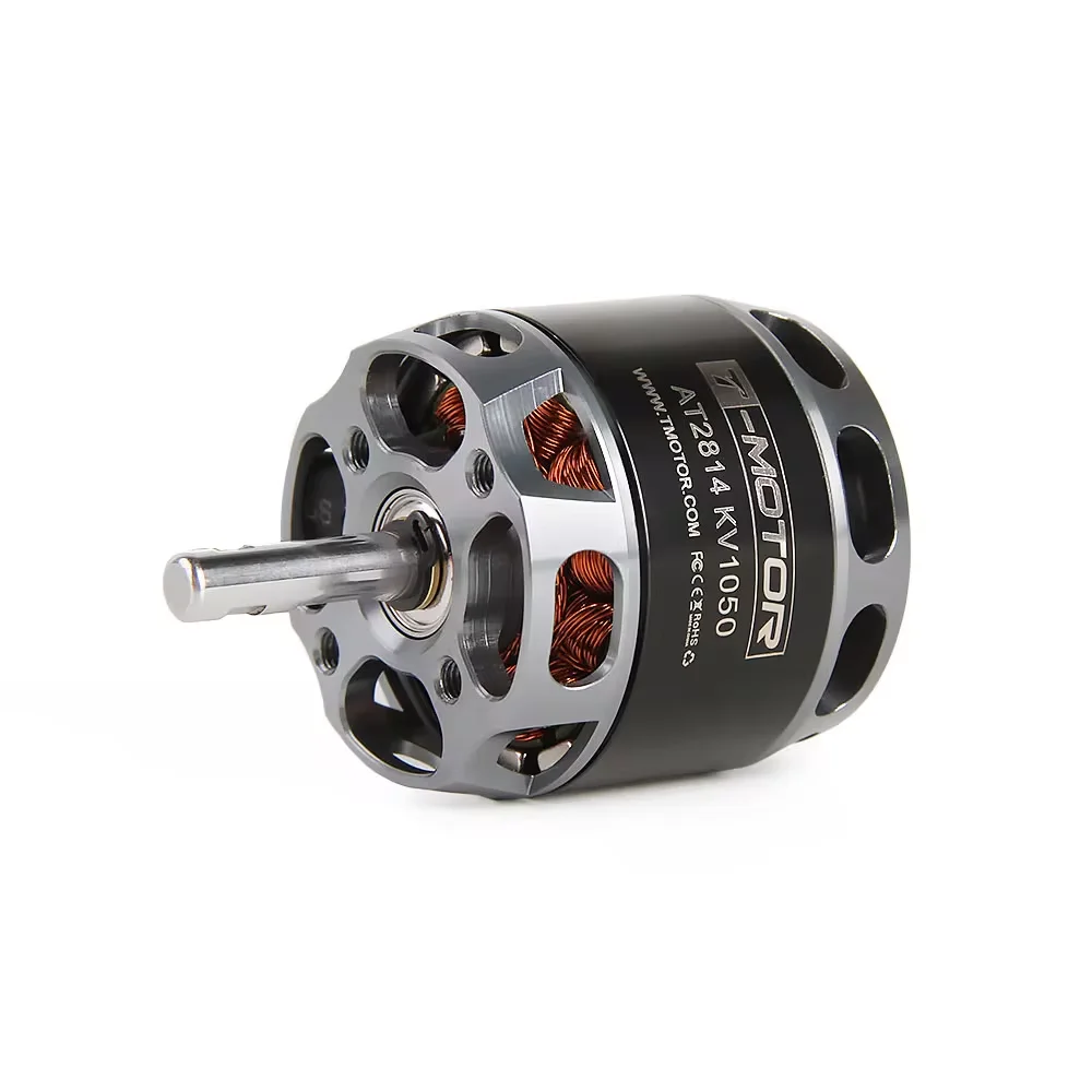 T-MOTOR AT2814 Long Shaft KV900 KV1050 KV1200 brushless motor for  long range VTOL fixed wing UAV