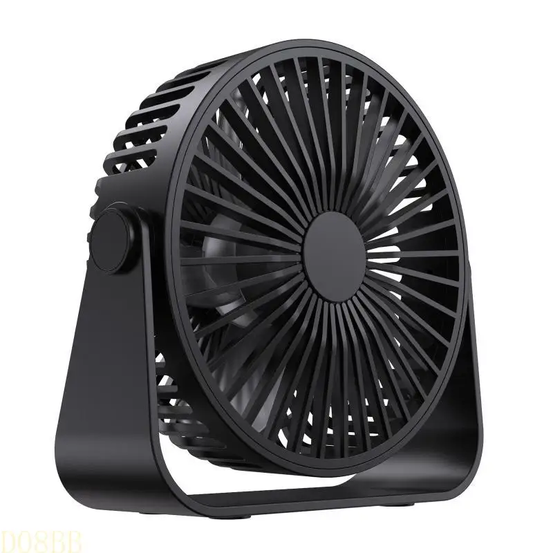 

D08B 3 Speed Desk Fan Cooling Fan USB Powered Portable Table Fan Quiet
