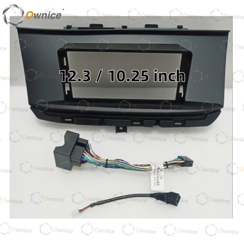 Ownice 12.3 "10.25" إطار راديو السيارة أندرويد لجيلي Emgrand GT 2017 - 2018 2DIN فآسيا لوحة ستيريو 16PIN تسخير سلك Canbus #1