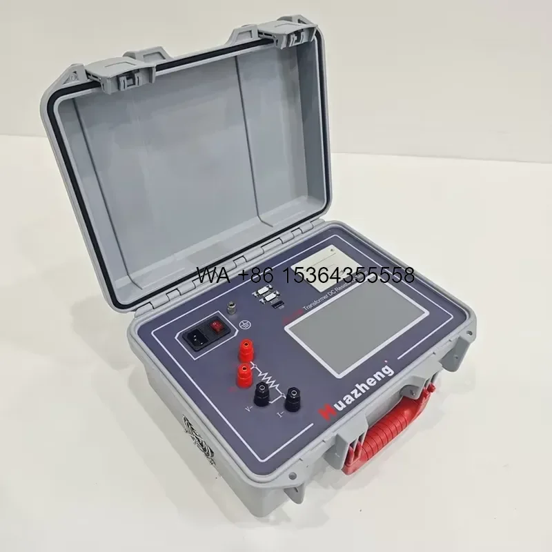 Wmwmnu for Transformer Winding DC Resistance Tester 10A 20A 40A High Precision Micro Ohmmeter Inductive Load Measuring Device