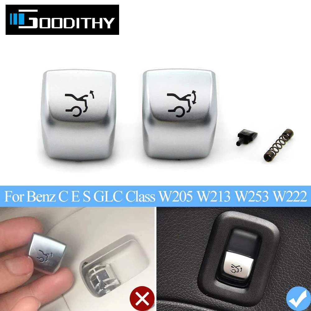 Car Rear Trunk Tailgate Switch Control Button Cover Replacement For Benz E C S GLC Class W213 W205 W253 W222 2229052303